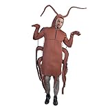 Echden Hybrid-Kostüm, Kakerlake und Marienkäfer, Unisex, gruselige Halloween-Kostüme, Kakerlakenkostüm, Kostüm, für Halloween, Party, Pranks (Erwachsene)