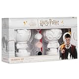 Harry Potter Gipsfiguren zum Bemalen, DIY Bastelset Kinder, Malset für Kinder & Teenager