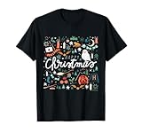 Harry Potter Happy Christmas Collage T-Shirt