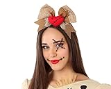 Atosa Haarreif Voodoo-Puppe, Erwachsene, Braun, Einheitsgröße
