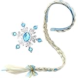 Mädchen Perücken Haarteil, Haarreif Prinzessin Zopf, Prinzessin Perücke Zopf, Haarband Zopf Geflochten, Langhaar Perücke Zöpfe für Mädchen, für Kindergeburtstagsparty Geschenke und Cosplay (1PCS)