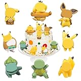 OAZEUSYN 8 Stück Mini Figuren Set Junge Mädchen, Figuren Tortendeko, Cartoon Mini Tortenfiguren, Kuchen Deko Kindergeburtstag, Cake Topper für Party Supplies (A)