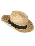 Generique - Strohhut Cowboy für Kinder - Schwarz