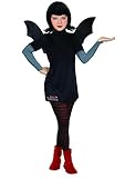 Ciao- Mavis Dracula Hotel Transylvania costume disguise fancy dress vampire girl (Size 8-10 years) with wig, Schwarz
