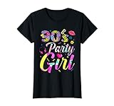 90's Party Girl Faschings und Mottoparty Kostüm für Damen T-Shirt