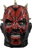Alien Star Latex Maske Wars Hero Series Cosplay Halloween Kostüm Zubehör (Darth Maul)