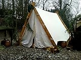 Wikingerzelt Reenactment Keilzelt Mittelalter Wikinger Zelt LARP Viking Tent