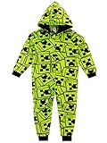 Minecraft Jungen Schlafoveralls Creeper Mehrfarbig 140