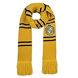 Cinereplicas Harry Potter - Deluxe Schal Hufflepuff - Offizielle Lizenz