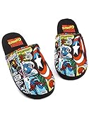 Marvel Avengers Hausschuhe Comic Männer Slip On House Schuhe Müßiggänger 41-42 EU