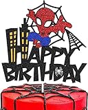 Tortendeko, Kindergeburtstag Deko, Superhelden Cake Toppers Kuchen Deko für Junge Mädchen Baby Geburtstag