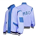 Taeyue Wilbur Cosplay Kostüm Herren Polizei Crime Cosplay Uniform Halloween Karneval Mantel Jacke Blau für Erwachsene, XXXL