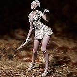 YXCC Gesichtslose Krankenschwester Actionfigur Silent Hill Anime Charakter Statue Bewegliche Modellverzierung der sprudelnden Oberschwester
