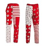 CREATIV DISCOUNT WOOOOZY Damen- und Herren-Kostüm Hose Kölle Alaaf, rot-weiß, Gr. L