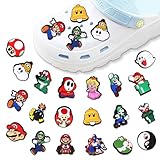 Schuh Charms Schuhanhänger für Clogs, Anime Schuhanstecker Set Niedliche Schuh Dekoration, DIY Schuh Charm Pins Stecker Anstecker Zubehör Jungen Mädchen Kinder für Sandalen Geburtstag Geschenke Party