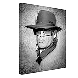Bilderwelten Leinwandbild Udo Lindenberg - Strassenkoeter - Viva Con Agua 4:3, 40 x 30cm
