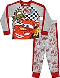 Disney Cars Schlafanzug | Lightning McQueen Schlafanzüge Für Jungen | Lang Pyjama Kinder Mehrfarbig 116