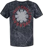 Red Hot Chili Peppers Scratch Logo Männer T-Shirt schwarz L 100% Baumwolle Band-Merch, Bands