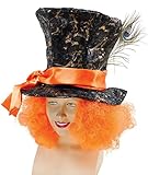 Bristol Novelty BH520 Hutmacher-Hut und -Haar, Unisex Adult, Mehrfarbig, Einheitsgröße
