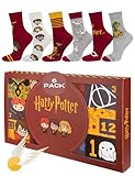 Wizarding World Harry Potter Socken Herren Damen Geschenke Für Frauen Männer 6 Paar 35-40 Pop! 6 Paar