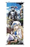 CoolChange Großes Goblin Slayer Rollbild/Kakemono aus Stoff, 100x40cm, Motiv: Onna Shinkan