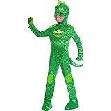 set high (PKT) (9902968) Child Boys PJ Deluxe Gekko Costume (3-4yr)