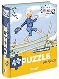 Oetinger, 100 Teile Puzzle ab 6, Michel aus Lönneberga, Puzzle im Buch, Yellow