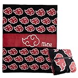Naruto Kuscheldecke Flauschig 150x130 cm - Couch Decke für Herren - Superweiche Couch Decken aus Fleece Geschenke