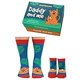 Cucamelon Papa Tiger Socken für Vater und Kind (2 Paar) - Strumpf