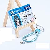 My Hero Academia Kartenhalter Boku No Hero ID Badge Clip Schlüsselanhänger Halter Anime Fans Geschenk Cosplay Requisiten (Asui Tsuyu)