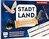 Das inoffizielle Spiel für Potter-Fans - Der Quiz-Block für alle Fans von Harry Potter und magischen Welten: Der ultimative Stadt, Land, 26 Kategorien aus der beliebten Zauberwelt - von 8-99 Jahren