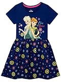 Disney Mädchen Die Eiskönigin Kleid Frozen Blau, 116(5-6J)