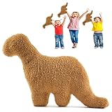 Dino Nugget Kissen, Dino Nugget Kuscheltier, Chicken Nuggets Kissen, Chicken Nuggets Kissen Plüschtiere, Dinosaurier Plüschtier, Dinosaurier Relaxo Plüschtier Geschenk Für Kinder (Brontosaurus)