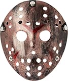 Fartoni Maske Terror oder Angst Freitag Halloween. Maske Terror oder Angst Hockey. Maske oder Maske für Halloween. Halloween-Kostümzubehör.