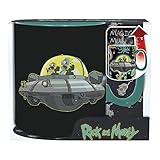 ABYstyle, Keramik - Rick & Morty Spaceship Thermoeffekt Tasse ,460 milliliters, 1 Stück (1er Pack)