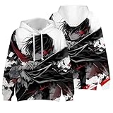 Code Geass Lelouch of The Rebellion Hoodie Anime Lelouch Lamperouge Kapuzenpulli Bedrucktes Sweatshirt Unisex Casual Langarm Kapuzenpullover