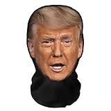 Aristo Solutions Realistische Donald Trump 3D-Druck Vollgesichtsmaske – Atmungsaktiv, leicht & bequem, ideal für Cosplay, Partys, Halloween, Karnveal & Events Mr President