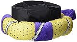 Boland 81002 - Hut Turban Sultan Orient für Faschingskostüme, Plüsch Mütze für Kostüme zu Karneval und Mottoparty, arabischer König, Violett