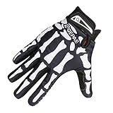 Azarxis MTB Handschuhe Herren Damen Touchscreen Fahrradhandschuhe Winter Winddicht Winterhandschuhe für Radfahren Trekking Outdoor Laufen Joggen (Schwarz, L)