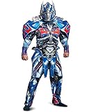 Disguise Herren Optimus Prime Movie Deluxe Kostüm für Erwachsene, Blau, XXL