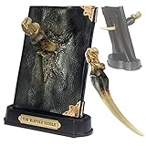 The Noble Collection Basilisk Fang and Tom Riddle Diary Sculpture