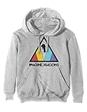 Imagine Dragons Kapuzenpullover Triangle Band Logo offiziell Off Weiß Pullover L
