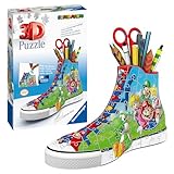 Ravensburger 3D Puzzle 11267 - Sneaker Super Mario - praktischer Stiftehalter - Schreibtisch Organizer für große und kleine Fans des italienischen Klempners - ab 8 Jahren