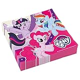 Amscan 9902510 - Servietten My Little Pony, 20 Stück, 33 x 33 cm, Geburtstag, Mottoparty, Lila