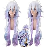 Anime Fate/Grand Order Caster Merlin Lange Perücke Cosplay Kostüme Schicksal Aufenthalt Nacht Kunsthaar Perücken Halloween Perücke