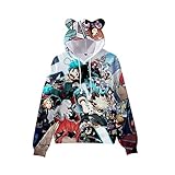 Boku No Hero Academia Hoodie My Hero Academia Cosplay Shoto Todoroki Hoodies Pullover Kostüm Jacke Mantel Gr. M, Typ5