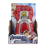 Marvel Avengers: Endgame roter Infinity Handschuh, elektronischer Handschuh mit Lichtern und Sounds, Rollenspielzeug