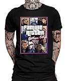 Ritter Familie Fun Shirt – Lustiges Kult-Familien Motiv, TV Klassiker, Geschenkidee, T-Shirt für Fans der Kult-Familie Herren Männer T-Shirt