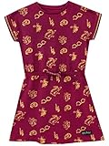 Harry Potter Kleid | Bamunwolle Sommerkleid Für Mädchen Rot 134