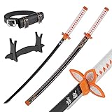 Bambus Anime Katana Cosplay Schwert, Katana Inspiriert Demon Slayer Schwert 105cm / 41 Zoll Hashira Pillars & Protagonist Katana, eine Vielzahl von Stilen zur Auswahl (Shinobu Kocho)